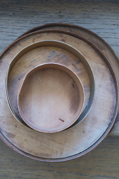 Pair of Primitive Wooden Pantry Boxes