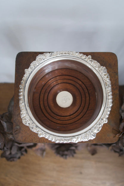 Pair of Antique  Italian Bottle Coasters