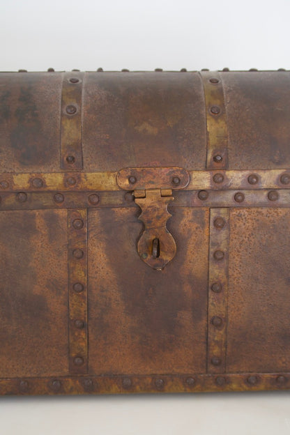 Tabletop Patina Chest