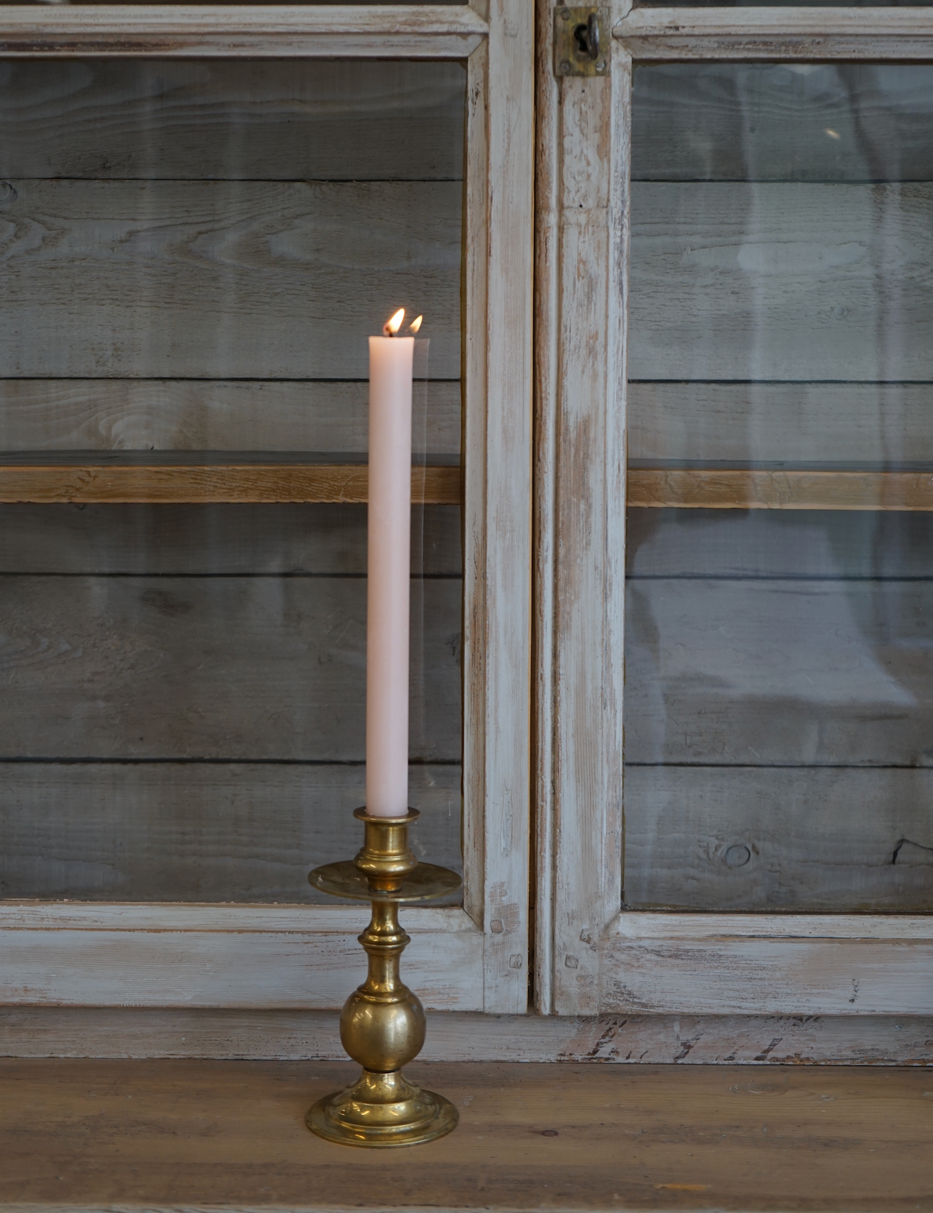 Pair of Vintage Brass Candlesticks