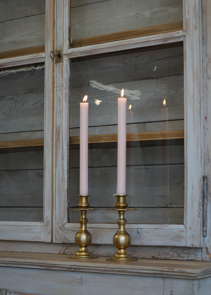 Pair of Vintage Brass Candlesticks